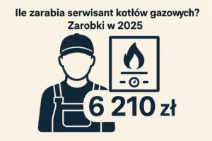 Ile zarabia serwisant kotłów gazowych? Zarobki w&nbsp;2025!
